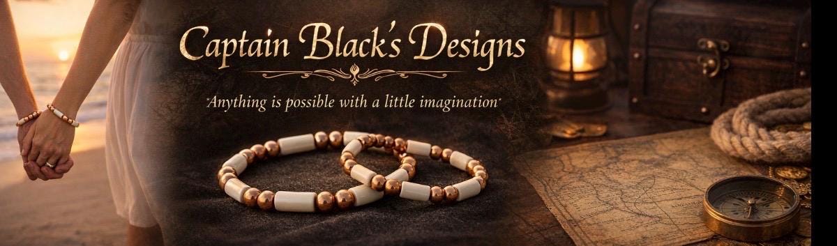 Couples Copper and Buffalo Bone Bracelets, Matching Set, Handmade Stretch Jewelry
