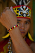 Skull Beaded Bracelet: Pirate Collection