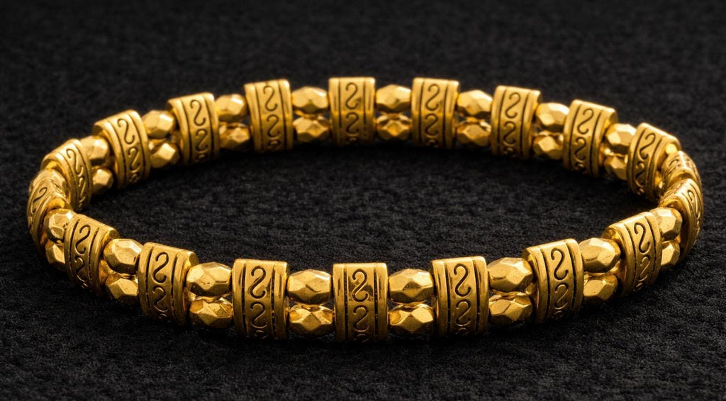 Aztec Gold Bracelet - 2