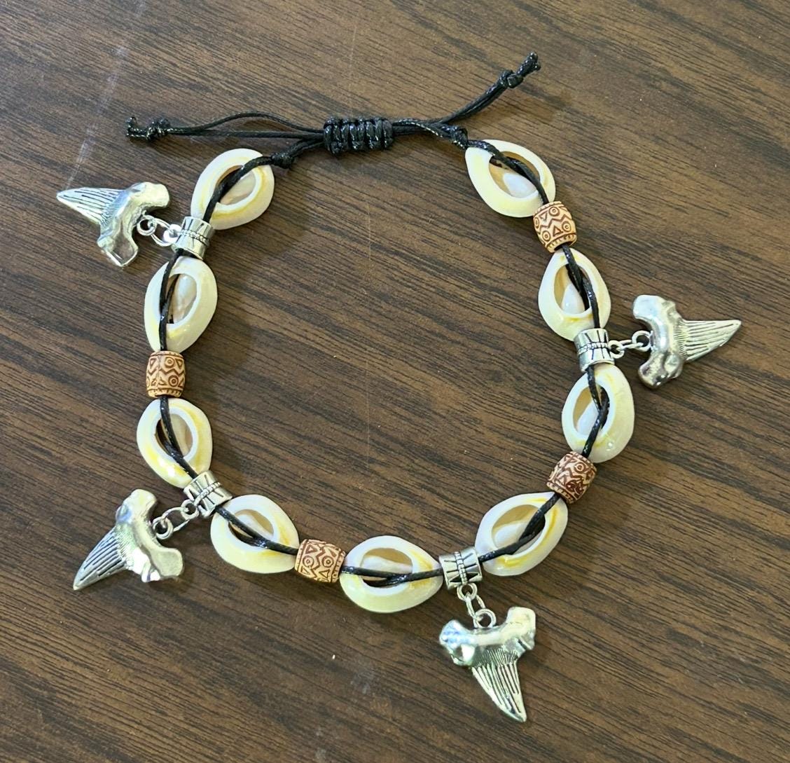 Cowrie Shell Anklet – Handmade Beach Jewelry Gift for Her