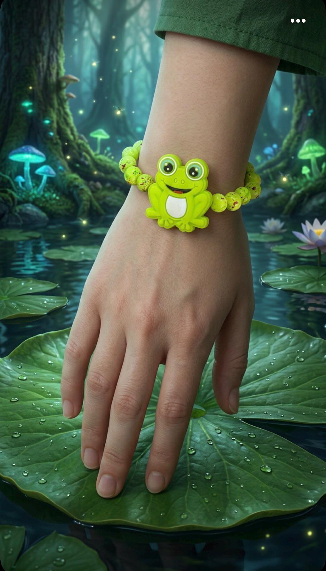 Frog Charm Bracelet – Fun Gift for Frog Lovers