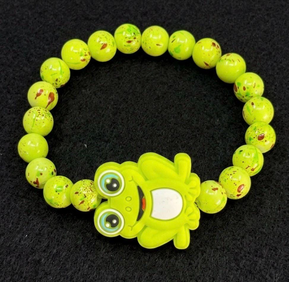 Frog Charm Bracelet – Fun Gift for Frog Lovers