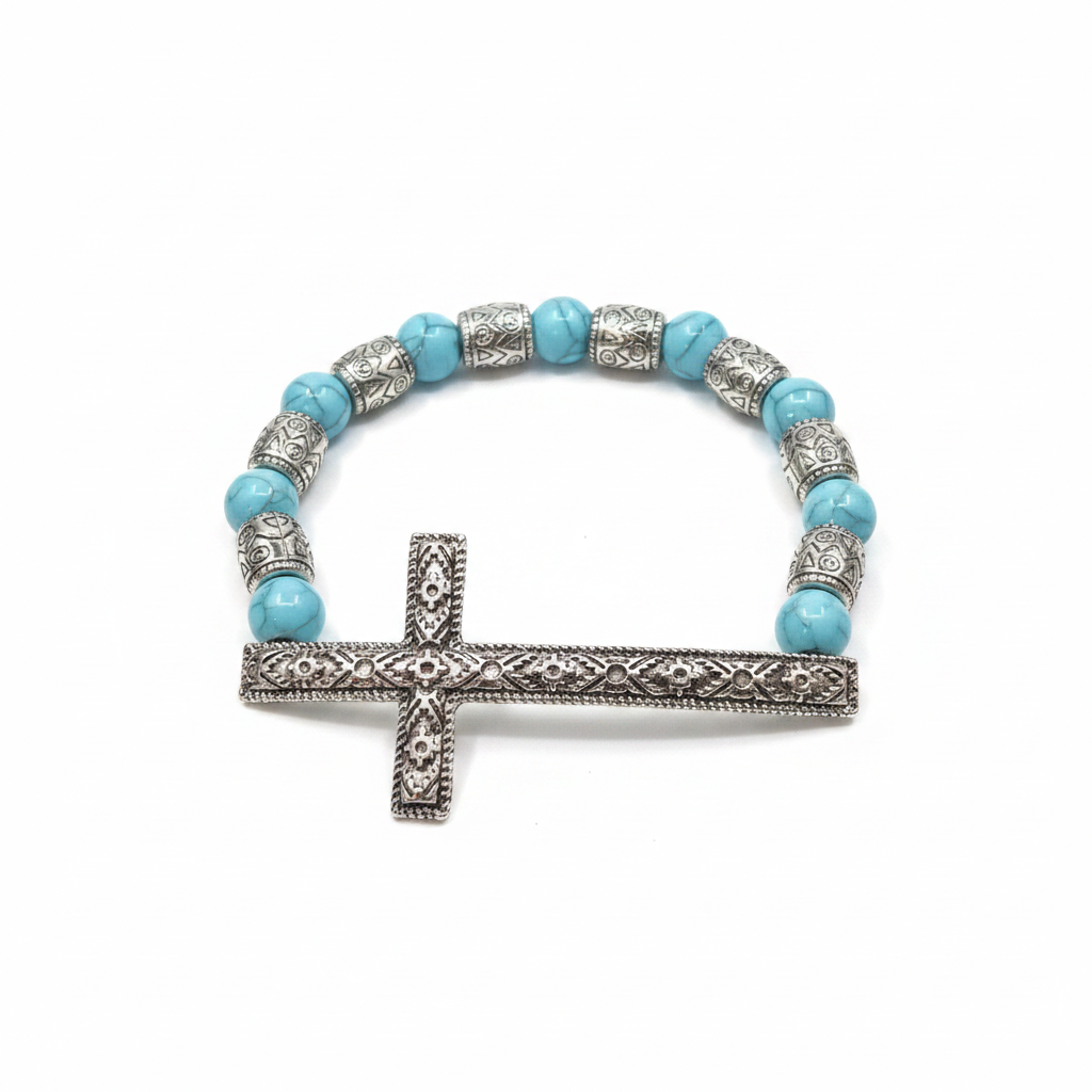 Desert Sky Cross Bracelet Styled
