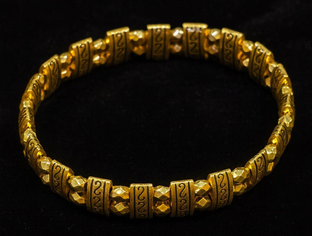 Aztec Gold Bracelet - 2