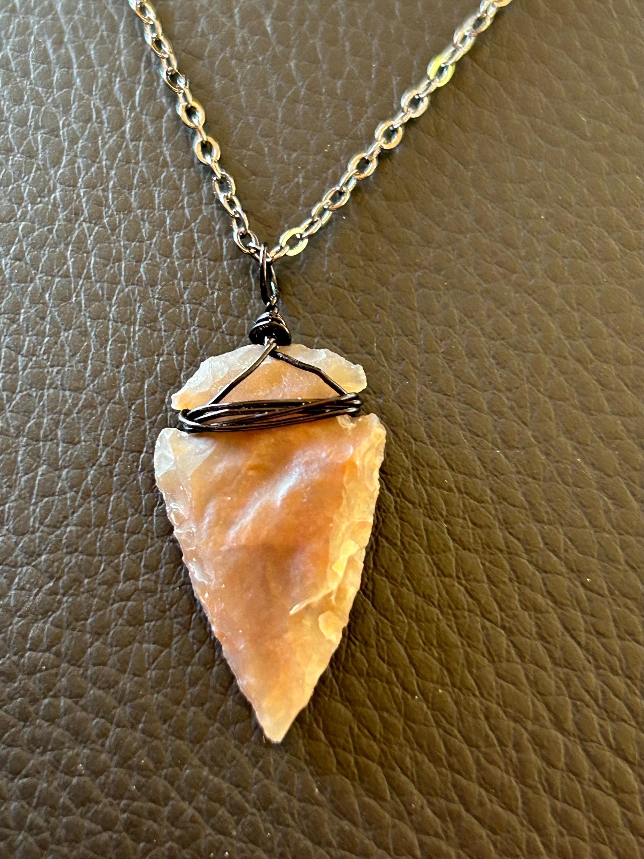 Arrowhead Necklace: Chickasaw Inspired Jewelry.