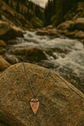 Arrowhead Necklace: Chickasaw Inspired Jewelry.