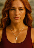 White Shark Tooth Necklace